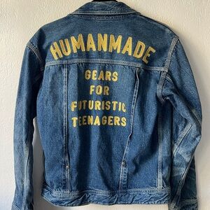 HumanMade “Gears for futuristic teenagers” Luxury Streetwear Denim Jacket